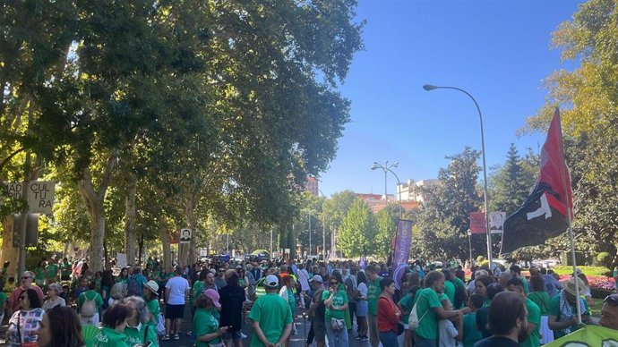 La 'marea verde' sale otra vez a las calles