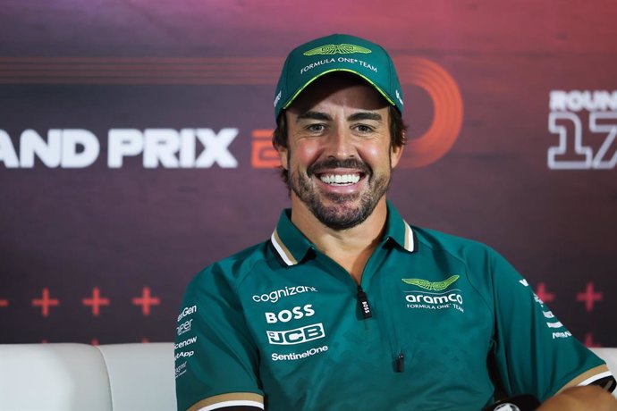 ALONSO Fernando (spa), Aston Martin F1 Team AMR24, portrait during the Formula 1 Azerbaijan Grand Prix 2024, 17th round of the 2024 Formula One World Championship from September 13 to 15, 2024 on the Baku City Circuit, in Baku, Azerbaijan - Photo DPPI