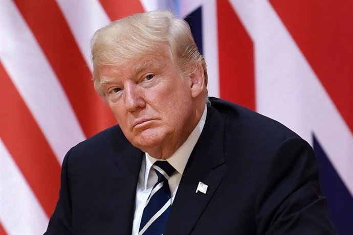 Archivo - FILED - 07 July 2017, Hamburg: Then US President Donald Trump attends a meeting on the sidelines of the G20 summit. Photo: Bernd von Jutrczenka/dpa