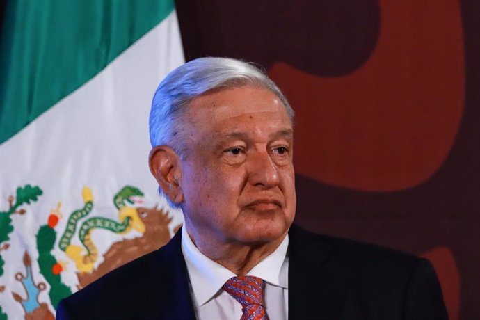 Mexico’s President Andres Manuel Lopez Obrador Briefing Conference