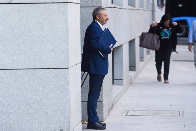 El expresidente de Puertos del Estado Francisco Toledo, a su llegada para declarar como testigo en el ‘caso Koldo’, en la Audiencia Nacional, a 13 de septiembre de 2024, en Madrid (España).