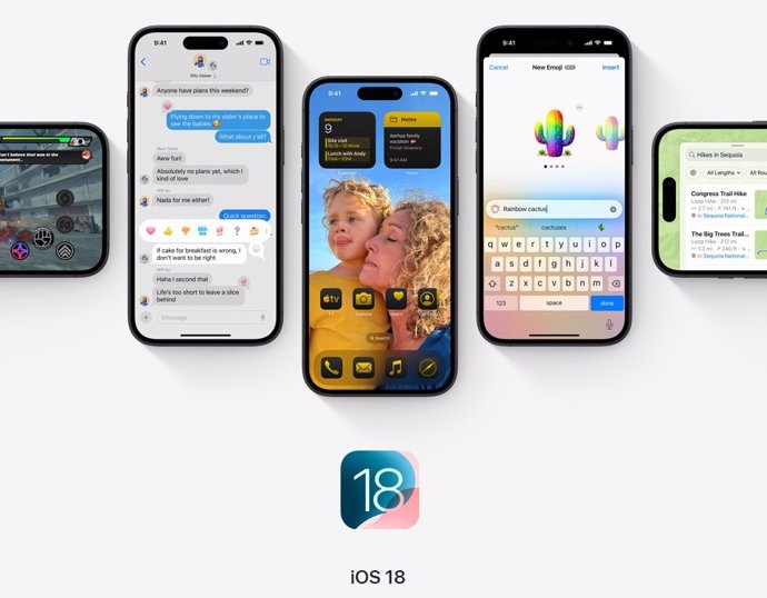 Sistema operativo iOS 18.