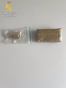 Droga incautada por Guardia Civil