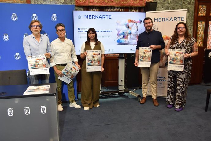 Presentación del Festival Talento Joven para celebrar el vigésimo aniversario de Merkarte