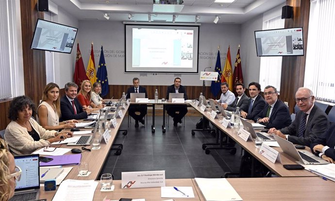 Reunión del Consejo de Administración de la Sociedad Murcia Alta Velocidad