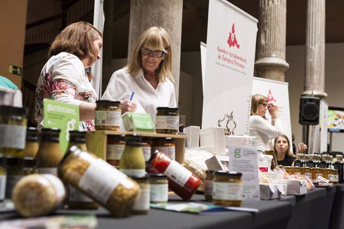 MUESTRA AGROALIMENTARIA DE LA PROVINCIA DE ZARAGOZA EN EL PALACIO DE SÁSTAGO / FOTO: ARÁNZAZU NAVARRO