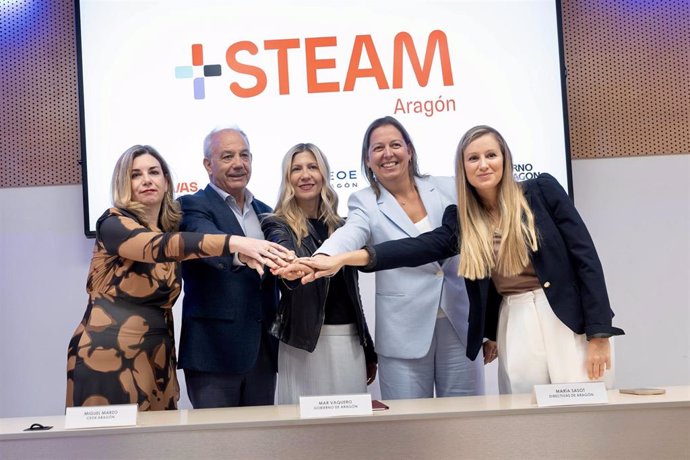 Mar Vaquero firma este lunes la adhesión del Instituto Tecnológico de Aragón a la Alianza +STEAM.