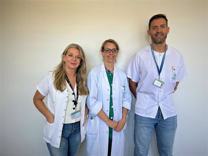 Profesionales de Neurología responsables de la consulta de cefaleas en el Hospital Reina Sofía.