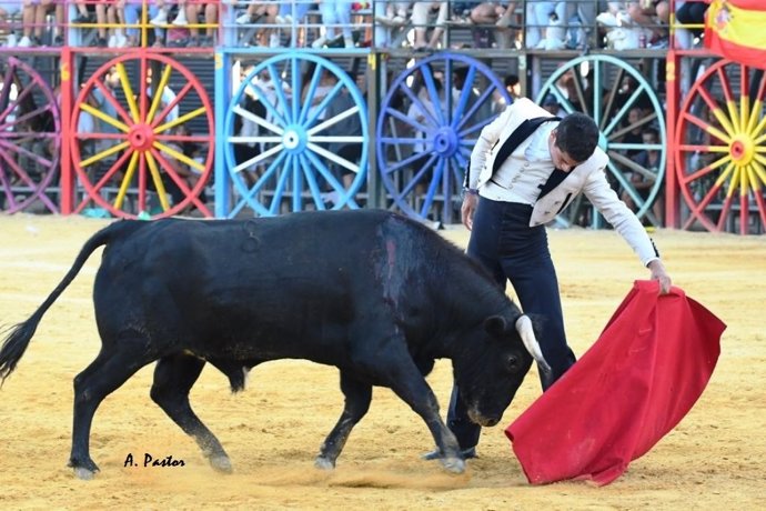 David Gutiérrez en la Feria taurina de La Algaba