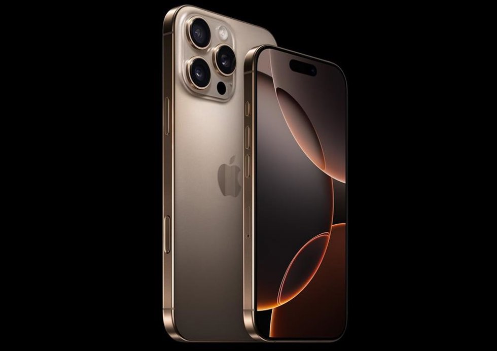 Los nuevos iPhone 16 Pro y 16 Pro Max.