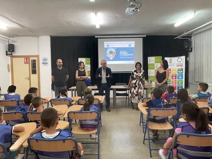 Presentación del camino escolar.