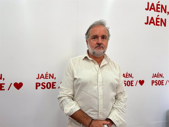 El concejal del PSOE en el Ayuntamiento de Jaén Francisco Lechuga.