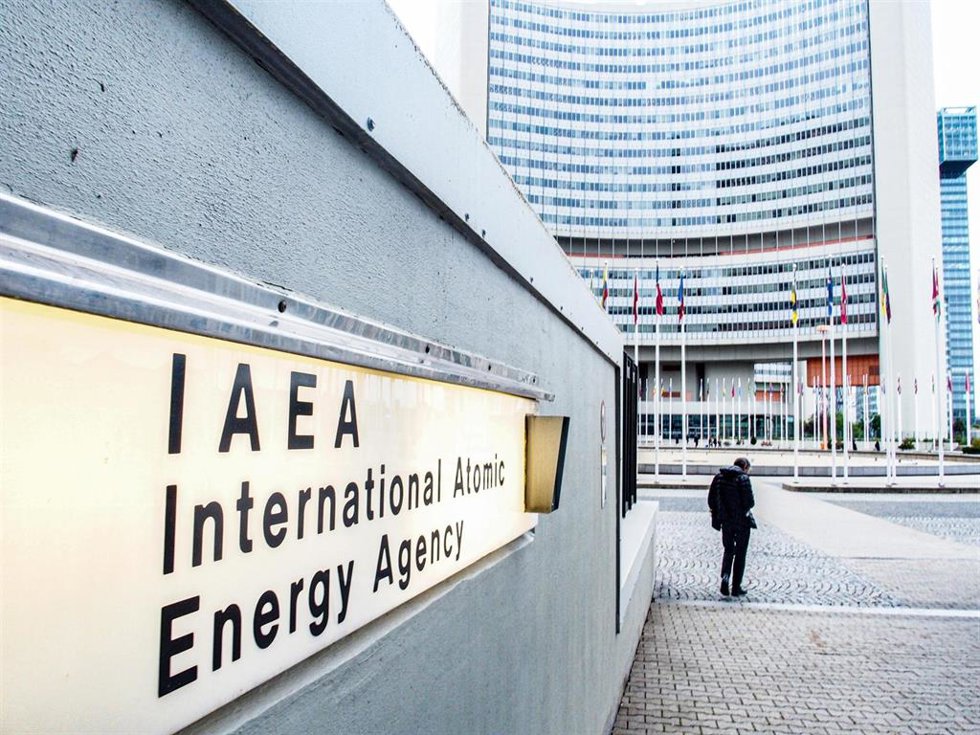 Archivo - Sede del OIEA en Viena