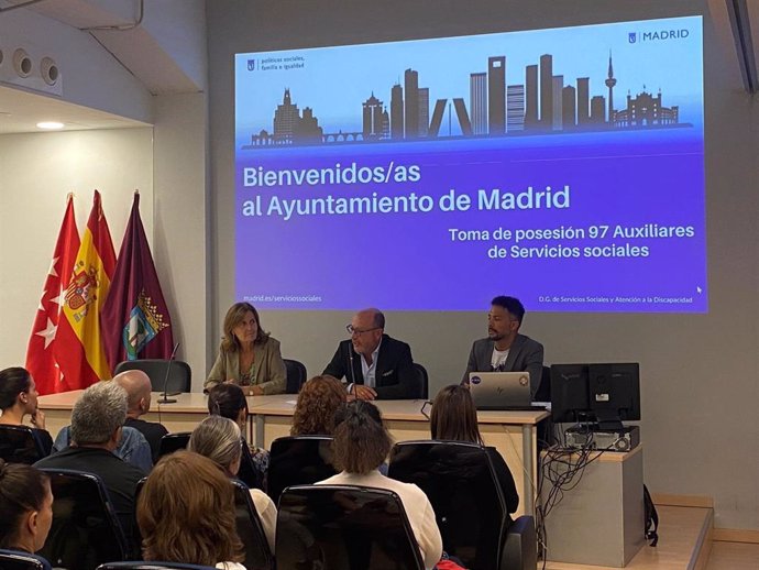 Los Servicios Sociales del Ayuntamiento de Madrid incorporarán 97 nuevos profesionales el próximo 1 de octubre