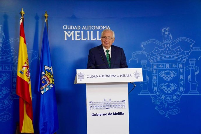 Archivo - El presidente de la Ciudad Autónoma de Melilla, Juan José Imbroda (PP).