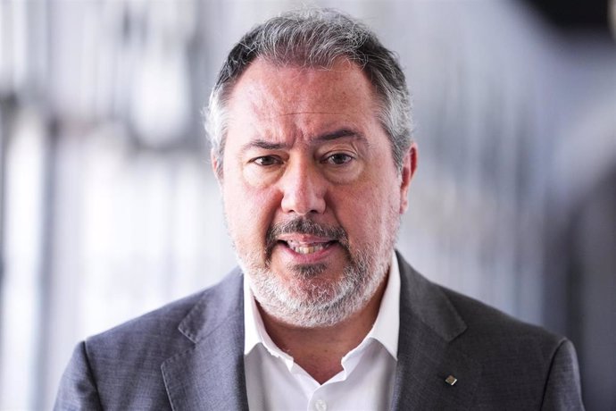 El secretario general del PSOE de Andalucía y Portavoz del Grupo Socialista en el Senado, Juan Espadas, en una foto de archivo.