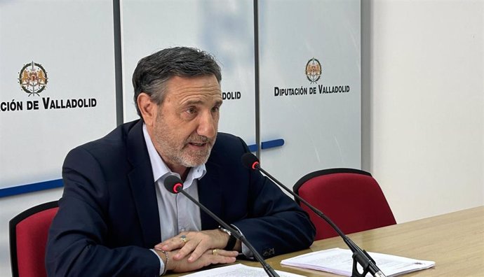 El portavoz del Grupo Provincial Socialista en la Diputación de Valladolid, Francisco Ferreira.