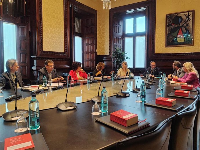 Reunión de la Mesa del Parlament, a 17 de septiembre de 2024