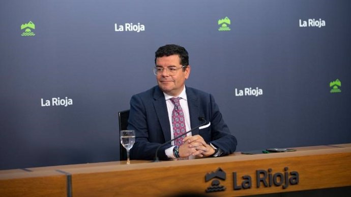 El portavoz del Gobierno de La Rioja, Alfonso Domínguez