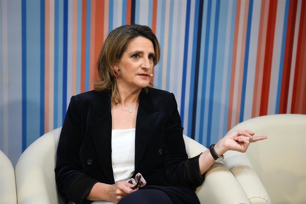 Archivo - La vicepresidenta tercera y ministra para la Transición Ecológica y el Reto Demográfico, Teresa Ribera, en la el Ministerio para la Transición Ecológica y el Reto Demográfico, a 22 de marzo de 2024, en Madrid (España).