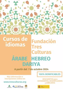 Cursos de árabe, hebreo y dariya de la Fundación Tres Culturas.