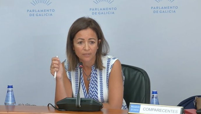 La directora xeral de Desenvolvemento Pesqueiro, Marta Villaverde