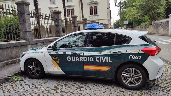 Archivo - Vehículo de la Guardia Civil.