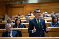 Bolaños acusa al PP de ser "financiadores y beneficiarios" de "algunos pseudomedios que propagan bulos y mentiras"