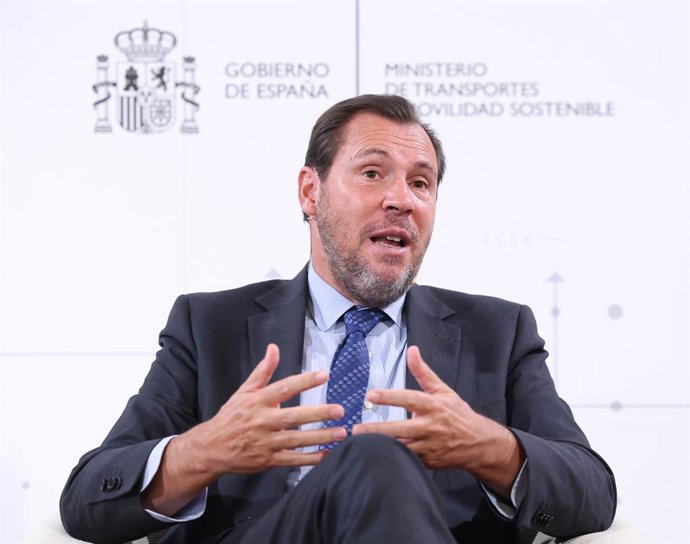 El ministro de Transportes y Movilidad Sostenible, Óscar Puente
