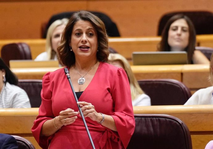 La portavoz de Despoblación del Grupo Parlamentario Popular en el Senado, Emma Buj.