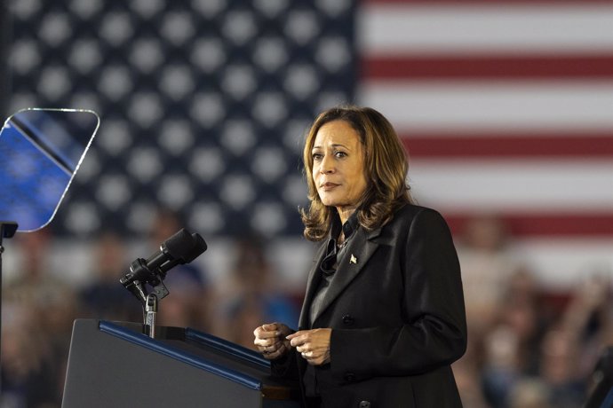 La vicepresidenta de EEUU, Kamala Harris