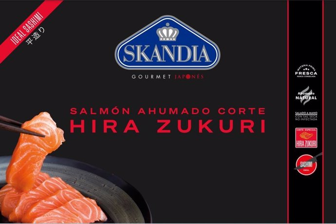 Skandia lanza dos nuevas variedades de salmón basadas en el corte japonés 'Hira Zukuri'