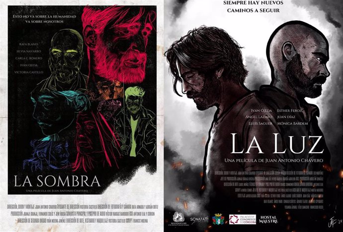 Carteles de 'La Sombra' y 'La Luz', de Juan Antoniol Chavero.