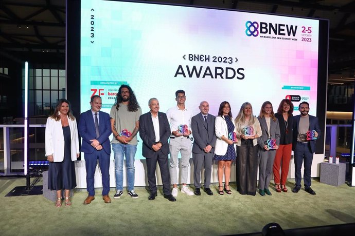 Los ganadores de la BNEW Innovation Hub de 2023.