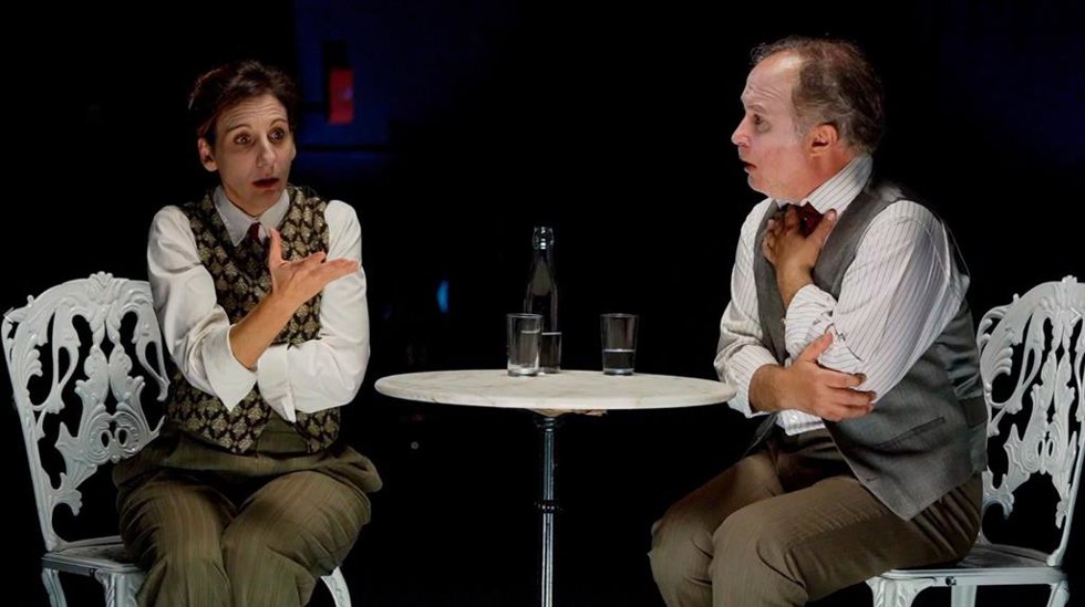 Obra 'Los que hablan', una producción de Teatro del Barrio protagonizada por Malena Alterio y Luis Bermejo.