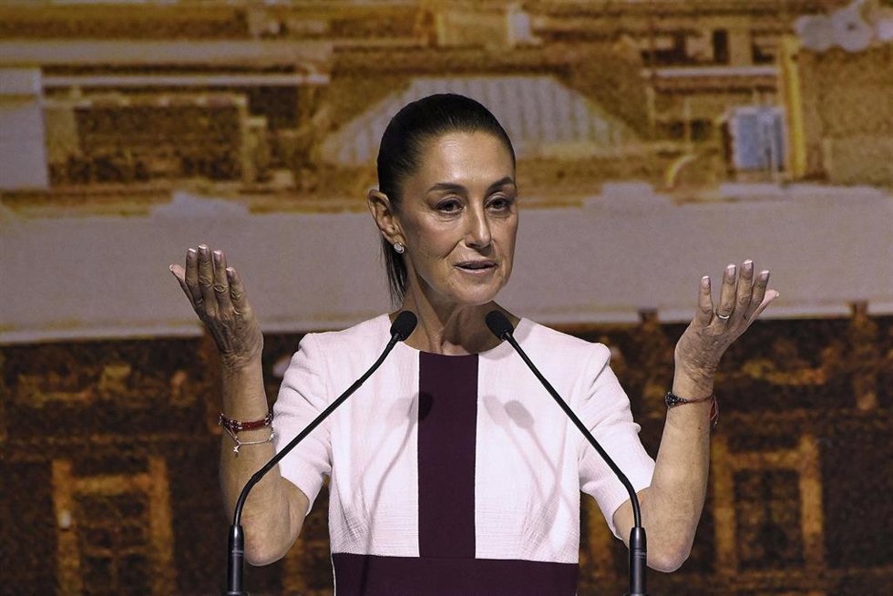 Archivo - Claudia Sheinbaum, presidenta electa de México.