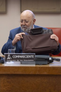 El presidente del Centro de Investigaciones Sociológicas (CIS), José Félix Tezanos,en su última comparecencia en la Comisión Constitucional del Congreso