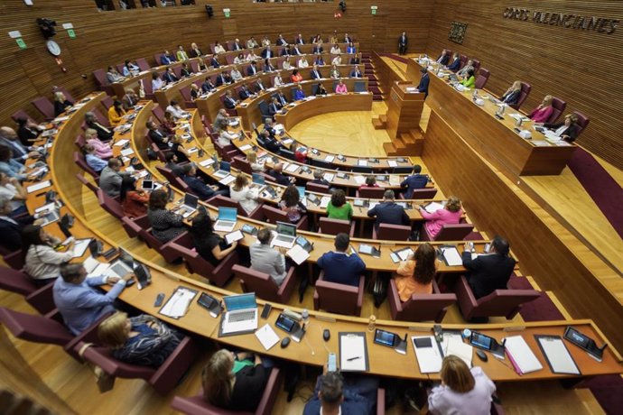 Debate de política general en Les Corts Valencianas, a 18 de septiembre de 2024, en Valencia, Comunidad Valenciana (España). 