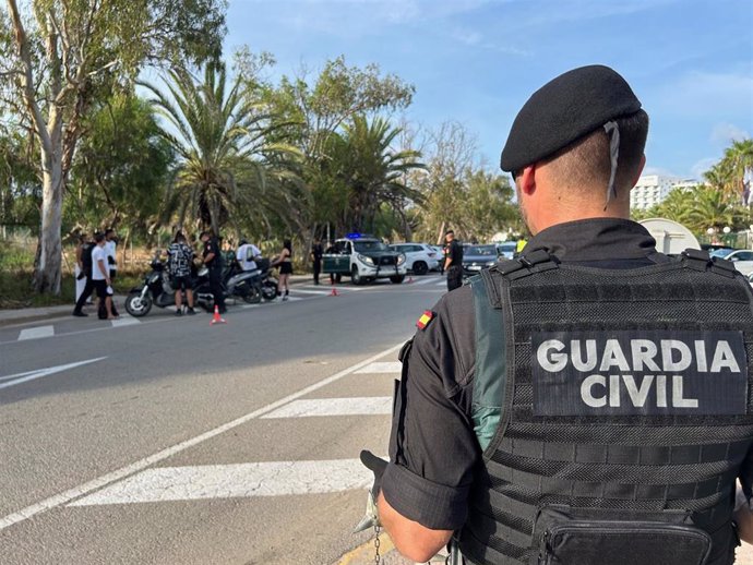 La Guardia Civil en un operativo en Mallorca