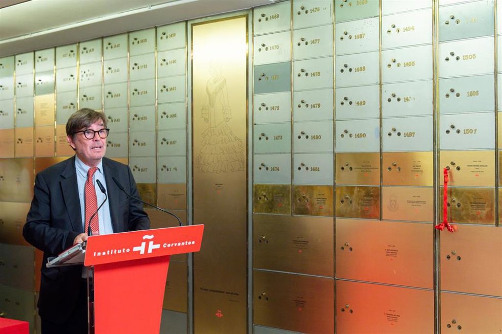El director del Instituto Cervantes, Luis García Montero