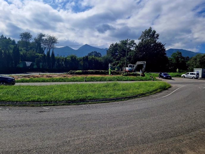 Arrancan las obras para mejorar la seguridad en los cruces de la carretera AS379, en Llanes.