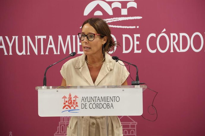 La teniente de alcalde delegada de Turismo del Ayuntamiento de Córdoba, Marián Aguilar.