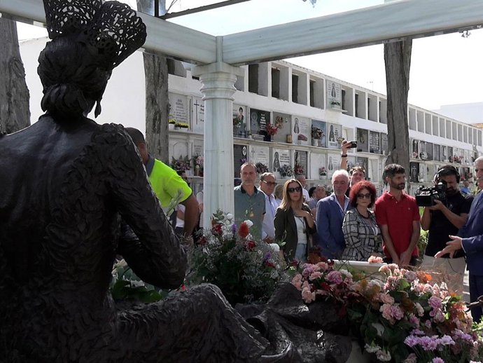 HOMENAJE A ROCÍO JURADO EL DÍA DE SU CUMPLEAÑOS
