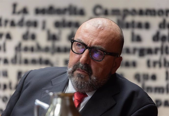 Archivo - El exasesor del exministro José Luis Ábalos, Koldo García, comparece en la Comisión del Senado sobre la investigación de las mascarillas durante el COVID-19, a 22 de abril de 2024, en Madrid (España). Las comparecencias en la comisión de investi