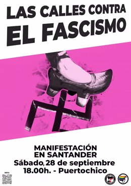 Cartel de la manifestación contra el Galerna Fest