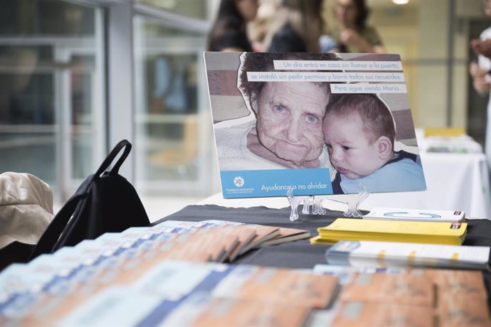 Material de las jornadas sobre el Alzheimer en Barcelona, a 18 de septiembre de 2024