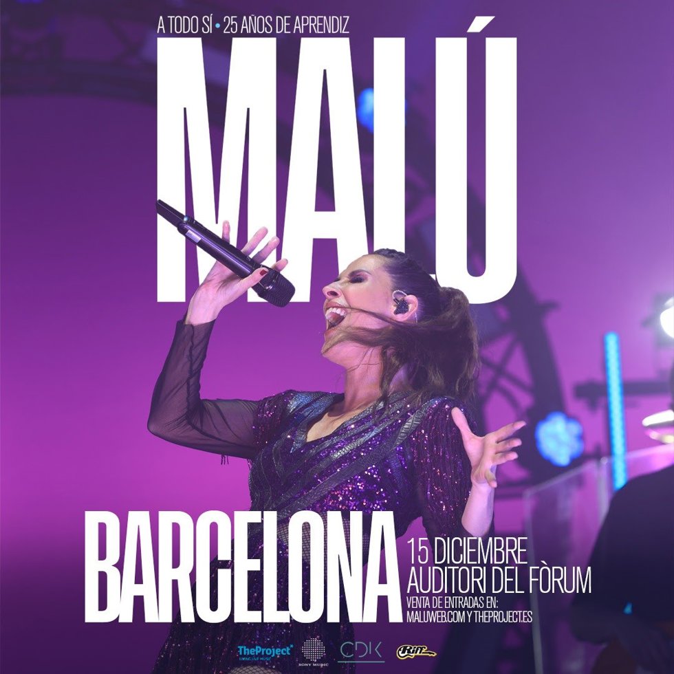 Cartel del concierto