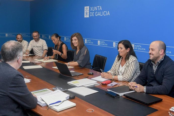 La conselleira de Medio Ambiente e Cambio Climático, Ángeles Vázquez, participa en la clausura de la reunión de trabajo y coordinación de las comunidades autónomas de Galicia, Cantabria, Castilla y León y Asturias sobre el lobo