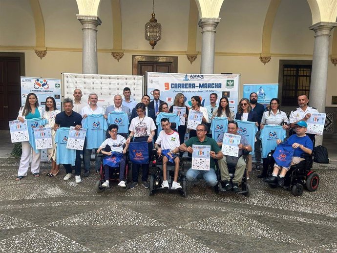 Presentación de la carrera-marcha solidaria de Aspace