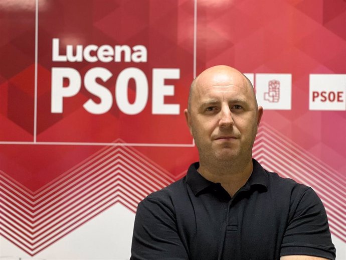 El nuevo secretario general del PSOE de Lucena, Jacob Lorenzo.